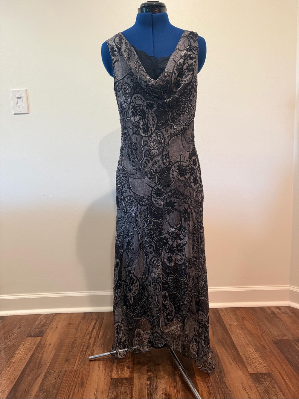 100% Silk Y2K Fairy Whimsigoth Dress